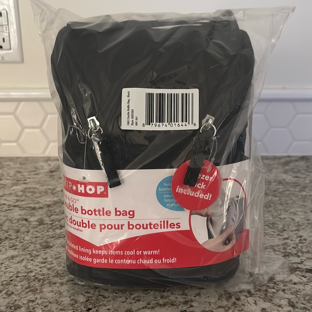 Skip Hop double bottle bag NWT